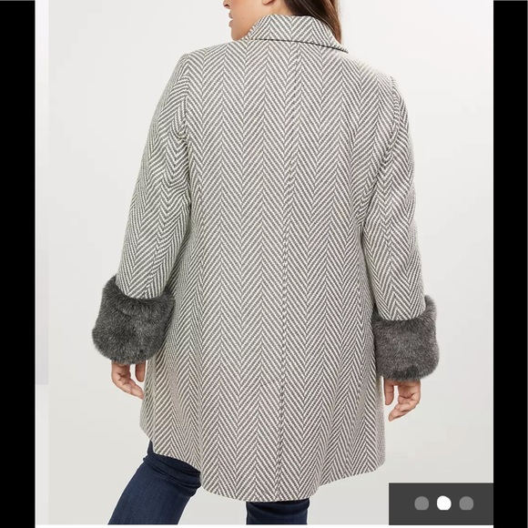 💙📦🆕LB Herringbone coat 🧥 - Picture 3 of 4